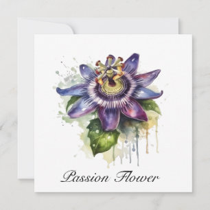 Passionate Purple Passion Flower