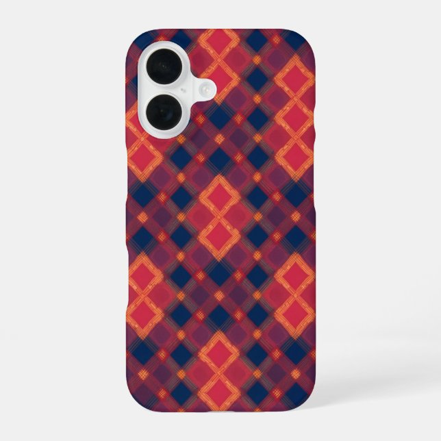 Passionate Tartan Plaid Phone Case (Back)