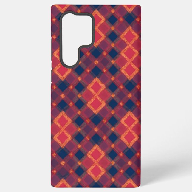 Passionate Tartan Plaid Phone Case (Back)
