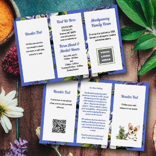 Passionflowers Business Double-sided Brochure