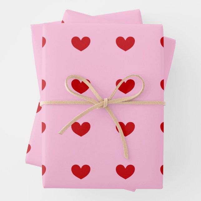 Passion's embrace wrapping paper sheet (In situ)