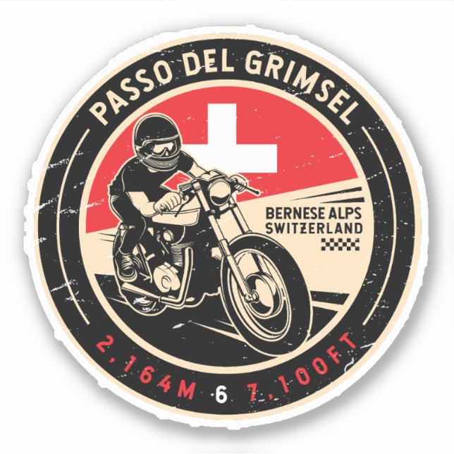 Passo Del Grimsel | Switzerland | Motorcycle (Front)