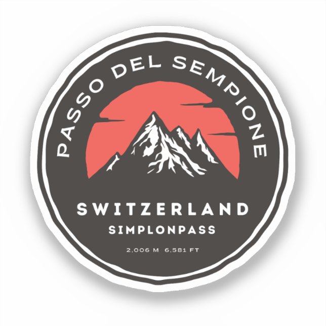 Passo del Sempione italian swiss Mountains moto (Front)