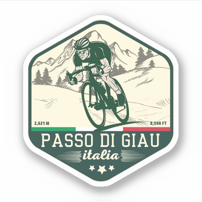  passo di giau - giau pass italian Mountains alps  (Front)