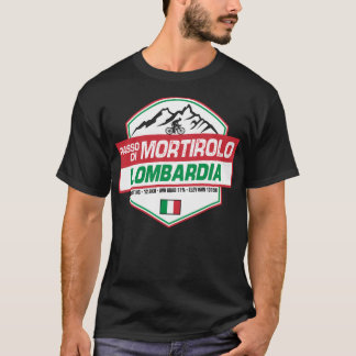 Passo Di Mortirolo Cycling Italy T-Shirt