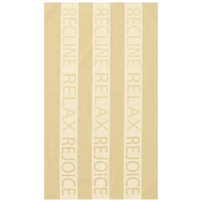 Passover 60/104 Tablecloth "Passover RRR/Tan" (Front)