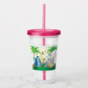 Passover Acrylic Tumbler 16 oz Dinosaur Seder