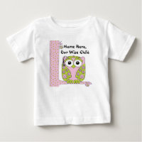 Passover Baby Pink/Green Shirt "The Wise Child"