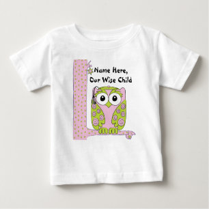 Passover Baby Pink/Green Shirt "The Wise Child"