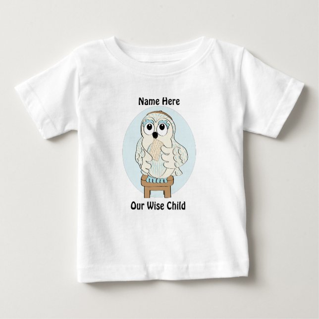 Passover Baby T-Shirt Customise "Our Wise Child" (Front)