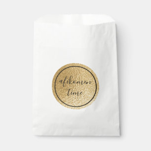 Passover Black Gold Afikomen Time Favour Bags
