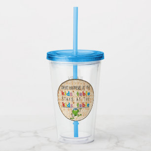 Passover Blu Acrylic Tumbler 16 oz The Kids' Table