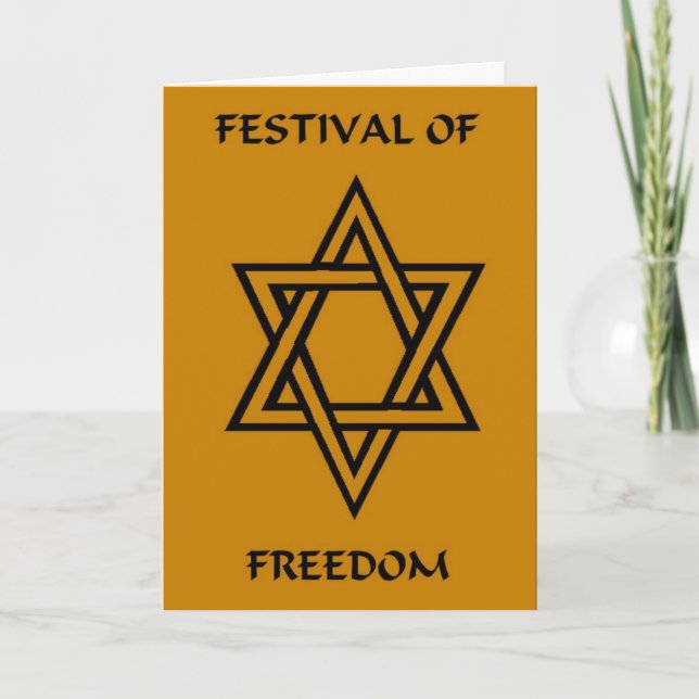 Passover Card (Front)
