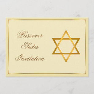 Passover Celebration Invitation Card