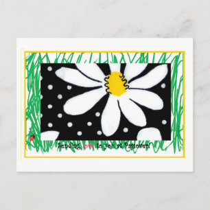 Passover Daisy Postcard