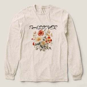 " Passover Floral" T-Shirt Tri-Blend Shirt
