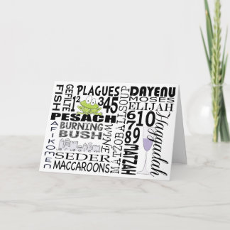Passover Greeting Card "Dayenu and more..."