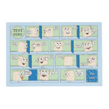 Passover Laminated Placemat "Matzah Joke"