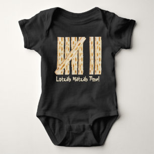 Passover Lotzah Matzah Time 7 Days Baby Bodysuit