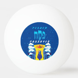 Passover Moses & Israelites' exodus from Egypt Ping Pong Ball