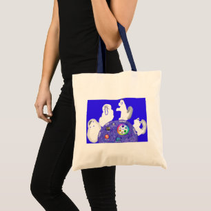 Passover Pesach Seder Table with Animals Tote Bag
