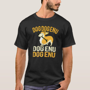 Passover Seder Dayenu Cute Corgi Dog Pun T-Shirt