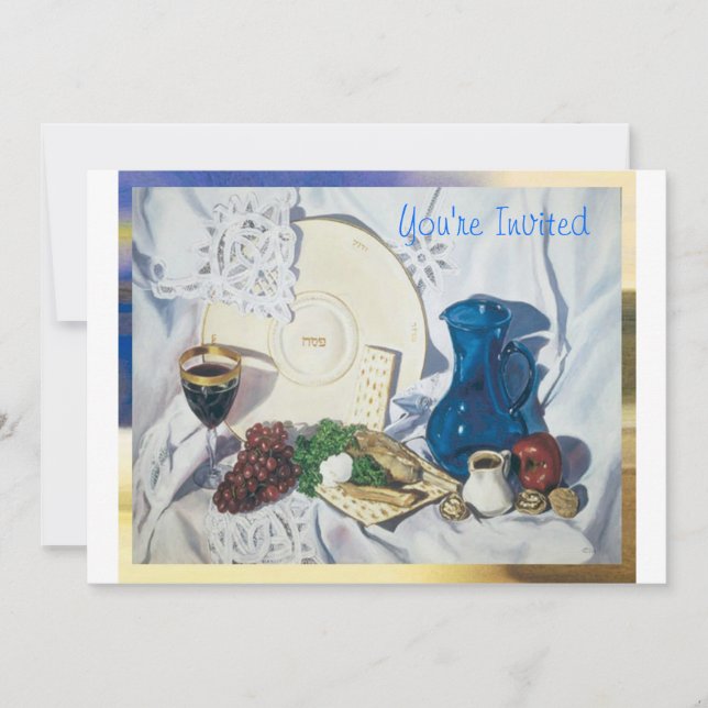 Passover Seder Invitation (Front)