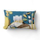 Passover Seder Lumbar Pillow "A Passover Seder