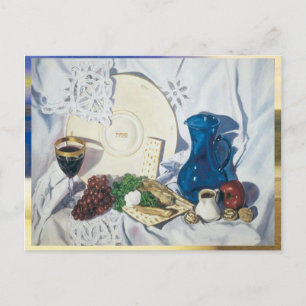 Passover Seder Postcard