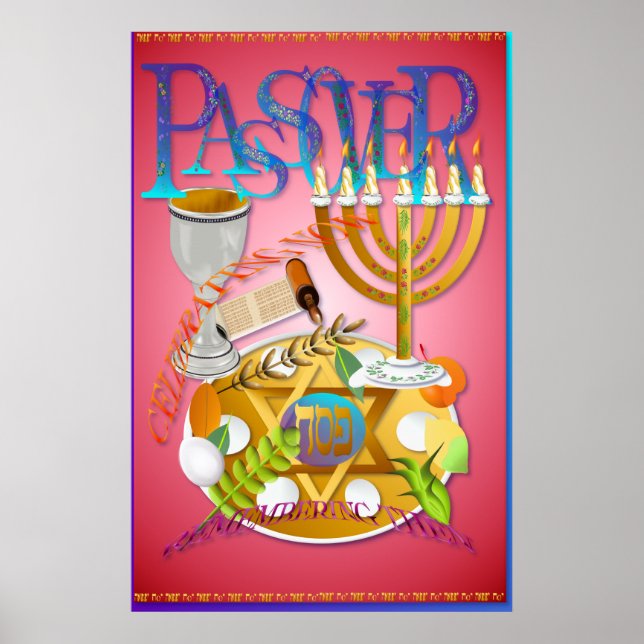 Passover Seder Posters (Front)