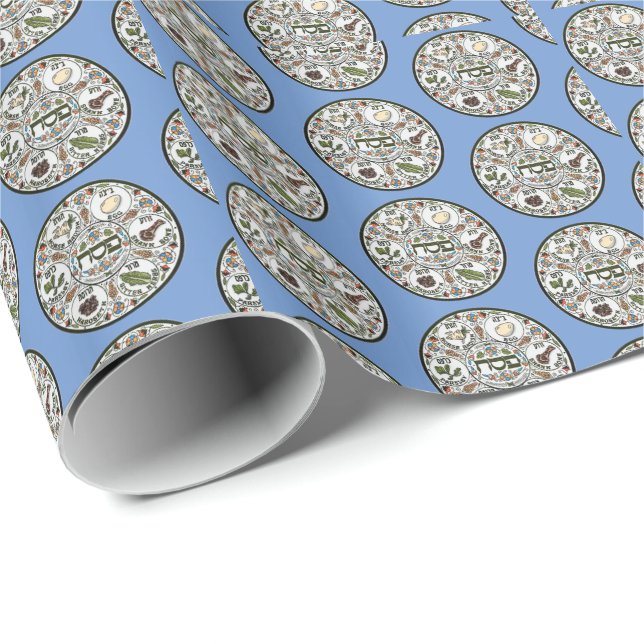  Passover Seder Wrapping Paper (Roll Corner)