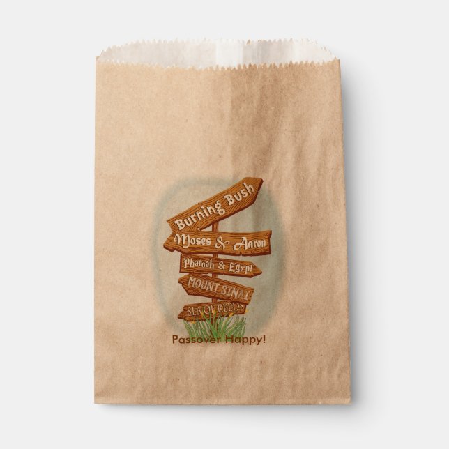 Passover "Signs of that Time" Goodie Favour Bag (Front)