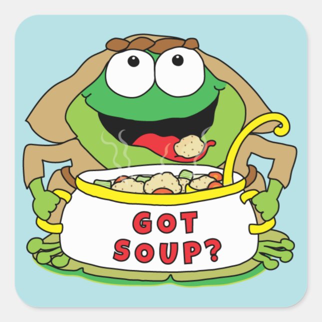 Passover Sticker "Got Soup?" Square Sticker (Front)