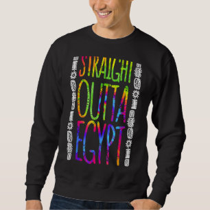 Passover Straight Outta Egypt Jewish Seder Family Sweatshirt