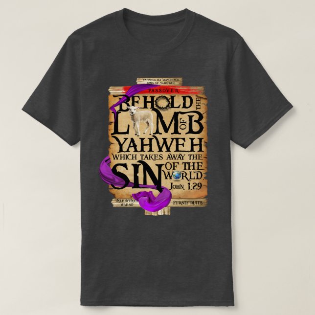 Passover T-shirt (Design Front)