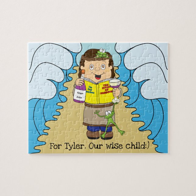 Passover Wise Child Puzzle (Horizontal)