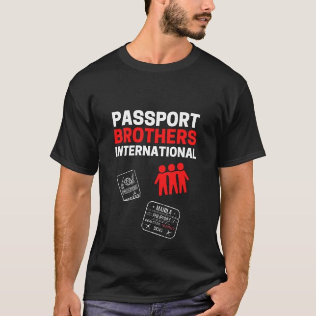 Passport Bros International Philippines T-Shirt (Front)