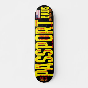 PASSPORT BROSZ. 7 3/4" Skateboard Deck