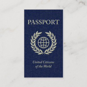 passport business card