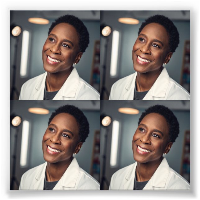 Passport Size Photo Print 2x2 Inch Image for Visa (Front)