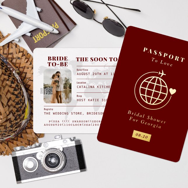 Passport to Love Travel Theme Bridal Shower (Creator Uploaded)