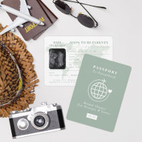 Passport to Parenthood Travel Theme Baby Shower
