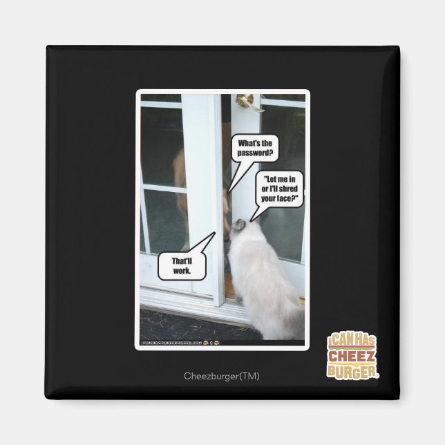 Password Please Magnet (Front)