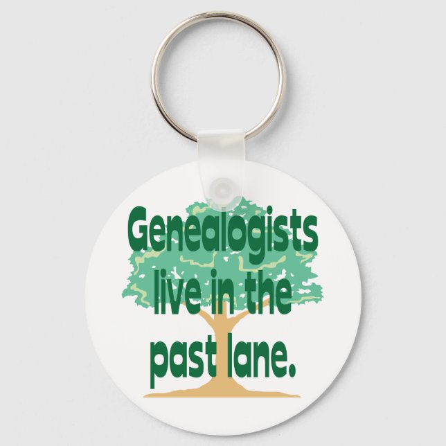 Past Lane Key Ring (Front)