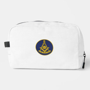 Past Master Freemason Square and Compass Masonic  Dopp Kit
