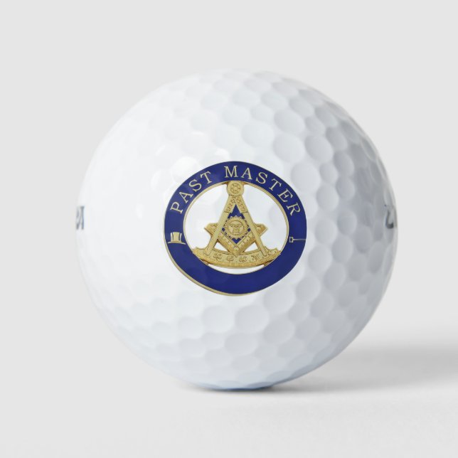 Past Master Golf Balls (Front)