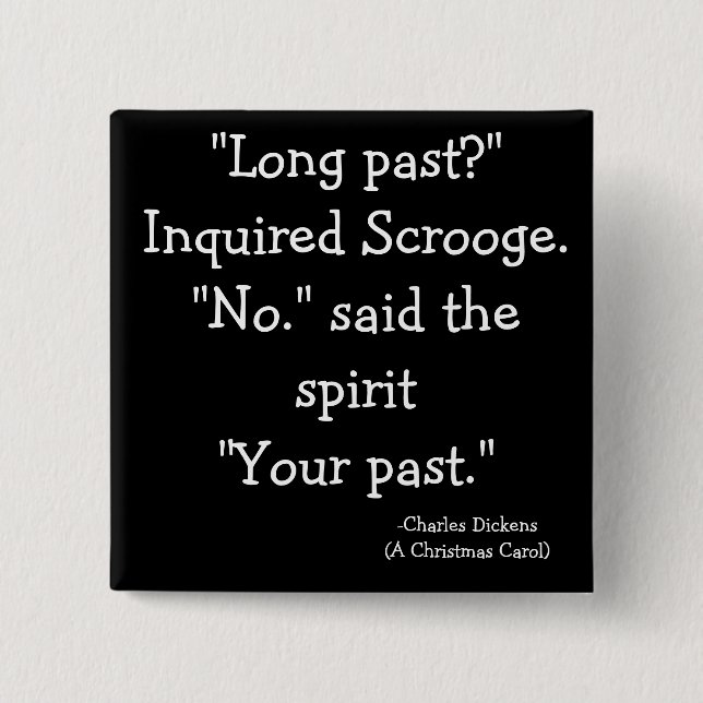 past-The Scrooge Collection 15 Cm Square Badge (Front)
