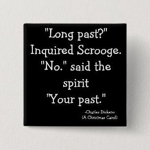 past-The Scrooge Collection 15 Cm Square Badge