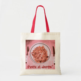 Pasta al dente" tote bag