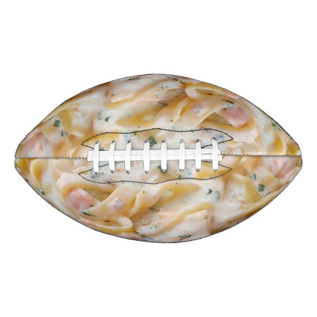 Pasta Custom Food Photo Football (Front)
